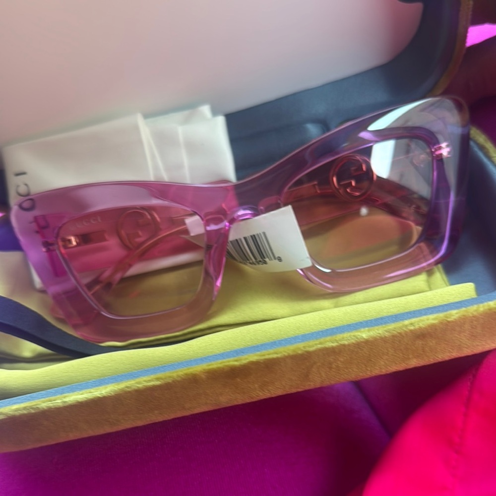 Gucci Vibrant Pink Sunglasses